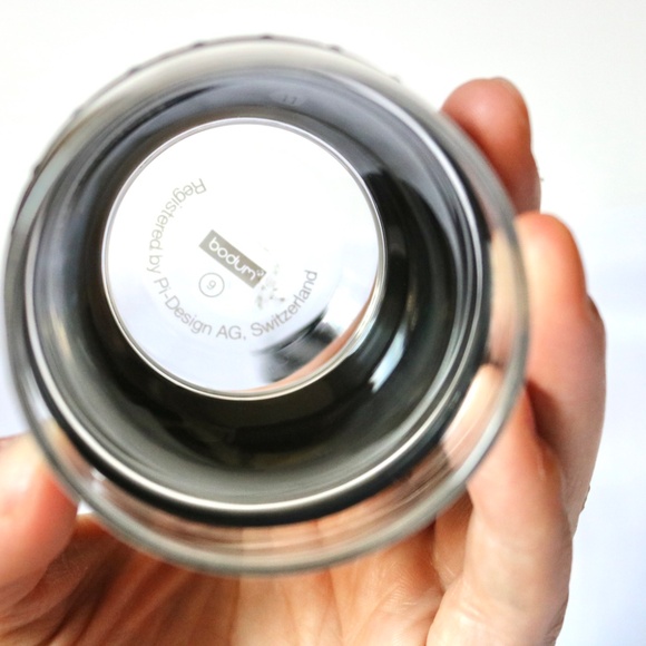 BODUM Set of 2 Pavina Glasses with Black Silicone Sleeve Espresso Tea Coffee 3oz - Picture 4 of 7